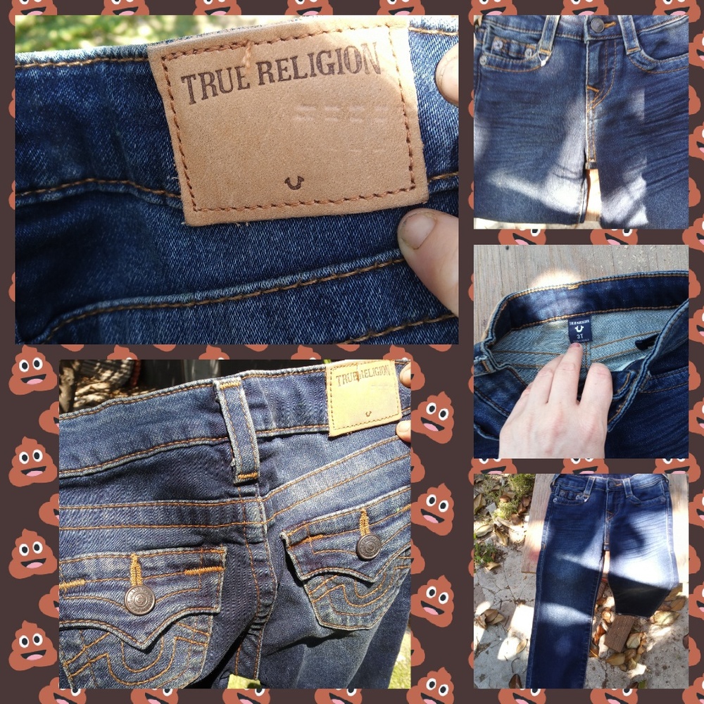 Toddler boys Geno True Religion jeans 👖